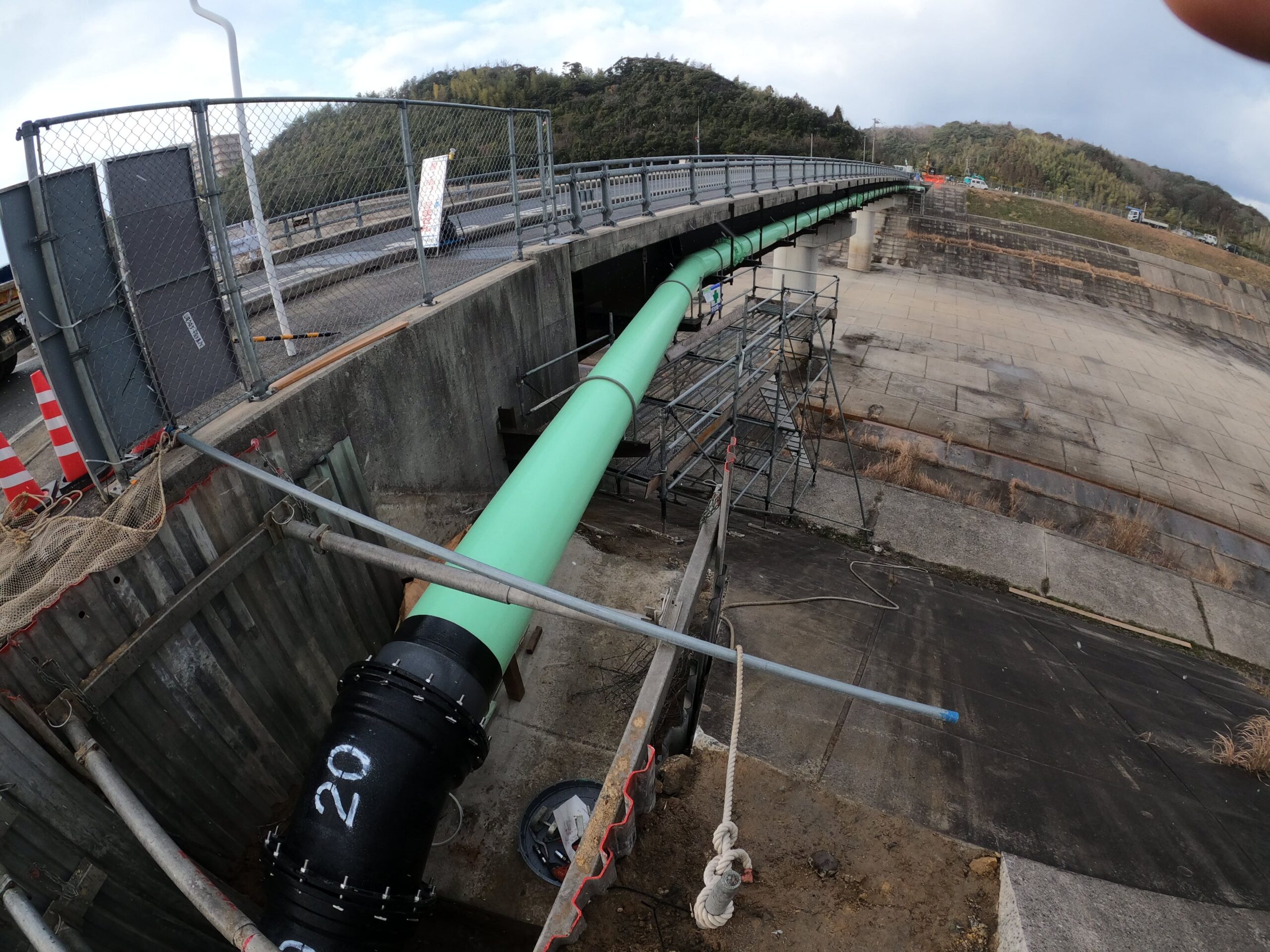大津町来原ほたる橋導水管布設替工事（その2）